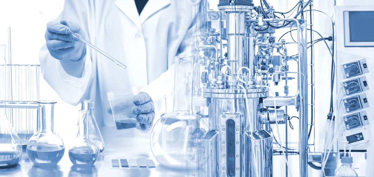 Microbiological bioreactor. cultivation of microorganisms. bio fermentation. bioengineering. vaccine production. creation of medicines. pharmacology. laboratory equipment.